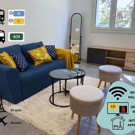 Bel Appartement Antony, 8Min Rer B A Pied, Proche Paris Et Orly Exterior foto
